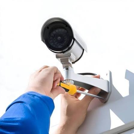 إصلاح نظام كاميرات CCTV